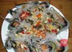粉丝蒜蓉蒸青口的做法图解9
