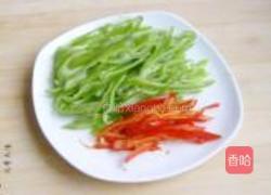三丝茭白的做法图解3