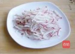 酸甜萝卜丝的做法图解4