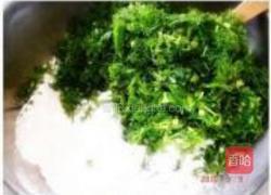 甜茴香芝麻小煎饼的做法图解4