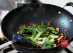 柴火香干炒薰肉的做法图解6
