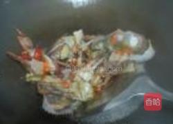 螃蟹焗粉丝的做法图解3