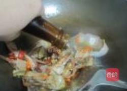 螃蟹焗粉丝的做法图解4