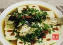 橄榄菜蒸鲈鱼的做法图解10