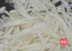 芥辣金针银鱼的做法图解6