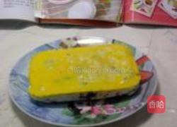 三色蒸蛋的做法图解7