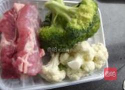 双花牛肉的做法图解1