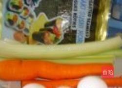 蛋皮紫菜如意卷的做法图解1