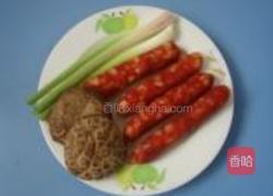麦香腊味糯米包的做法图解2
