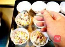 蘑菇培根比萨蛋糕的做法图解11