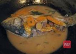 胡萝卜焖鲫鱼的做法图解6