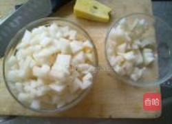 清甜双果派的做法图解2