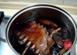 京味儿烧羊排的做法图解6