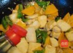 南瓜炒豆腐的做法图解9