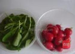 芥香脆口樱桃萝卜的做法图解1