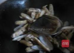 葱油蛏子的做法图解4