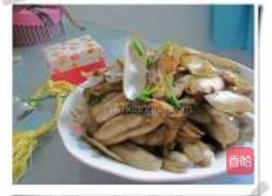 葱油蛏子的做法图解6