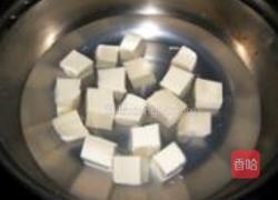 麻婆豆腐的做法图解3