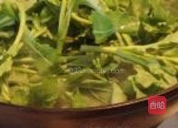 炝炒白油菜尖的做法图解4