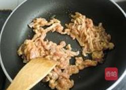 青椒炒肉丝的做法图解4