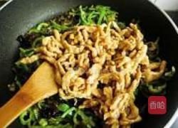青椒炒肉丝的做法图解10