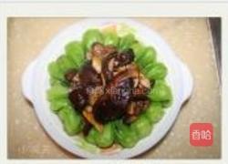 香菇油菜的做法图解8