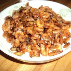 焦糖酱油虾的做法[图]