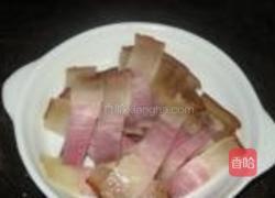 笋干炒腊肉的做法图解3