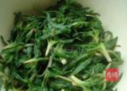 凉拌苦苦菜的做法图解3