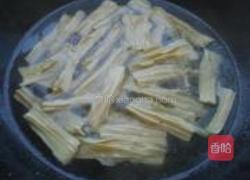 酱牛肉拌腐竹西兰花的做法图解5