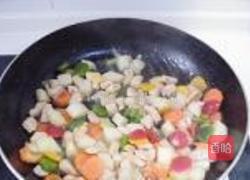 五彩山药鸡丁的做法图解12
