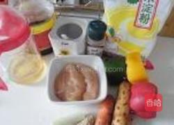 五彩山药鸡丁的做法图解1