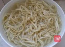 爱心炸酱面的做法图解13