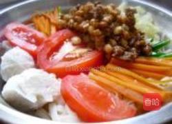 爱心炸酱面的做法图解23