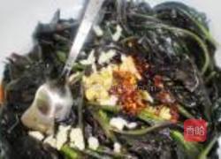 凉拌紫背天葵的做法图解4