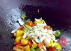 彩椒百合炒牛肉的做法图解7