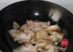 洋葱炒腊肉的做法图解4