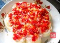 剁椒肉末蒸芋头的做法图解4