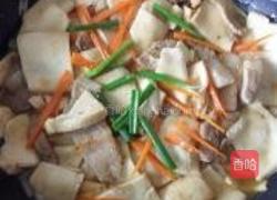 肉烩豆腐片的做法图解10