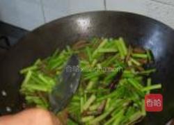 蒜苗炒鳝丝的做法图解12