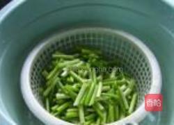 蒜苗炒鳝丝的做法图解5