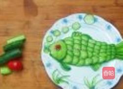 糖醋黄瓜河鲫鱼的做法图解4