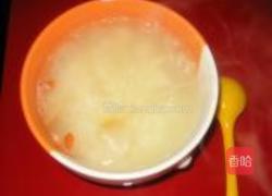 冰糖银耳鸭梨粥的做法图解6