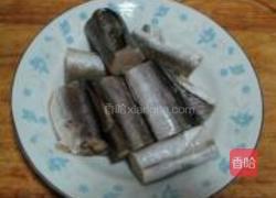 大蒜烧海鳗的做法图解1