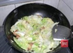 干锅包菜的做法图解3