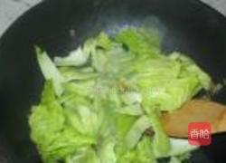 虾皮炒芥菜的做法图解3