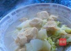 白菜炖冻豆腐的做法图解10