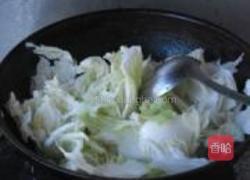 白菜炖冻豆腐的做法图解4