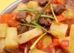 土豆西红柿焖牛腩的做法图解9