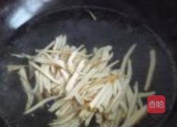 凉拌干丝的做法图解3